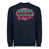Navy proud latina Heavyweight Sweatshirt - CTS Tumbler Store