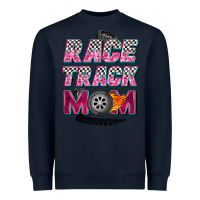Navy race track mom Heavyweight Sweatshirt - Zillion Design Studio