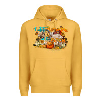 Mustard Cutest Pumpkin In The Patch Premium Hoodie - LillyAllenDesigns