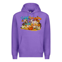Purple Cutest Pumpkin In The Patch Premium Hoodie - LillyAllenDesigns
