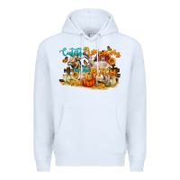 White Cutest Pumpkin In The Patch Premium Hoodie - LillyAllenDesigns