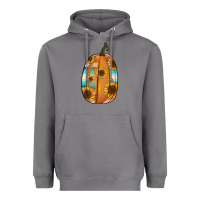 Storm Serape sunflower pumpkin Heavyweight Hoodie - NancyCooperArtShop