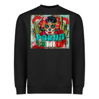 Black proud latina tumbler 3 Heavyweight Sweatshirt - CTS Tumbler Store
