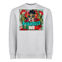 Heather Grey proud latina tumbler 3 Heavyweight Sweatshirt - CTS Tumbler Store
