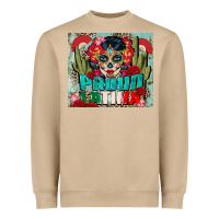 Proud Latina Tumbler 3 Heavyweight Sweatshirt | Teevron