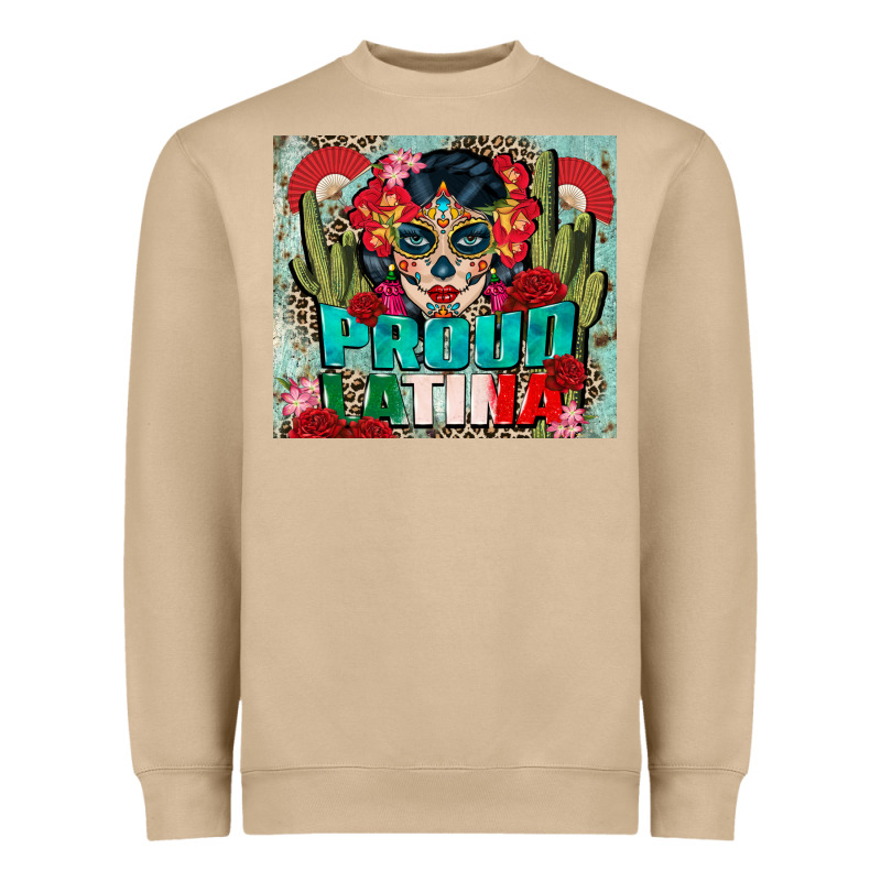 Proud Latina Tumbler 3 Heavyweight Sweatshirt by CTS Tumbler Store | Teevron
