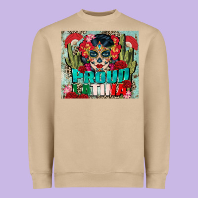 Proud Latina Tumbler 3 Heavyweight Sweatshirt Designed By Cts Tumbler Store