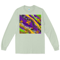 Matcha mardi gras fleur delis leopard and cowhide Long Sleeve Tee - AdoDesignShop