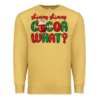 Antique Gold shimmy shimmy cocoa what Premium Sweatshirt - MaliasSmallBusiness