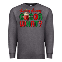 Charcoal Heather shimmy shimmy cocoa what Premium Sweatshirt - MaliasSmallBusiness