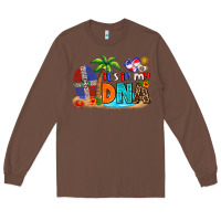 Chestnut it's in my dna Long Sleeve Tee - AdoDesignShop