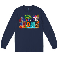 Navy it's in my dna Long Sleeve Tee - AdoDesignShop