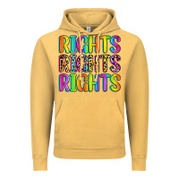 Vintage Mustard rights rights rights (pride) Vintage Hoodie - Zillion Design Studio
