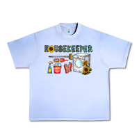 Grape Ice housekeeper Urban Heavy Tee - CowhideDigitalArt