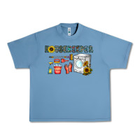 Pebble Blue housekeeper Urban Heavy Tee - CowhideDigitalArt
