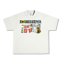 Pistachio housekeeper Urban Heavy Tee - CowhideDigitalArt