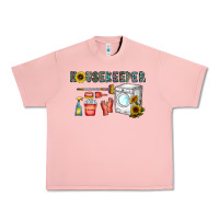 Salmon housekeeper Urban Heavy Tee - CowhideDigitalArt
