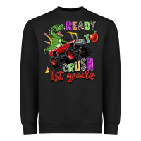Black ready to crush 1st grade Heavyweight Sweatshirt - Zillion Design Studio