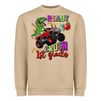 Mushroom ready to crush 1st grade Heavyweight Sweatshirt - Zillion Design Studio