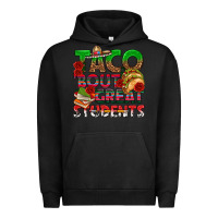 Pigment Black Taco 'Bout Great Students Urban Hoodie - texasbilliewilder