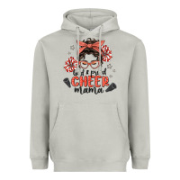 Moon Dust loud&proud mama messy bun Heavyweight Hoodie - MaliasSmallBusiness