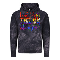 Cloud Black i can't even think straight Vintage Hoodie - JahusDesignShop