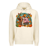 Tofu Fall Cow Rainbow Premium Hoodie - LillyAllenDesigns