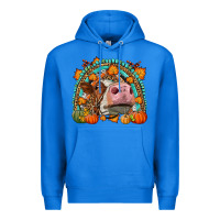 True Royal Fall Cow Rainbow Premium Hoodie - LillyAllenDesigns
