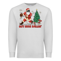 Dove Grey out here ballin' Premium Sweatshirt - MaliasSmallBusiness