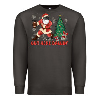 Smoke out here ballin' Premium Sweatshirt - MaliasSmallBusiness