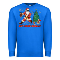 True Royal out here ballin' Premium Sweatshirt - MaliasSmallBusiness