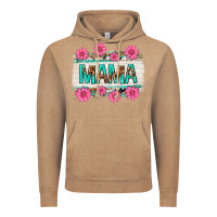 Vintage Coffee mama leopard with turquoise background Vintage Hoodie - texasbilliewilder