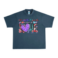 Midnight Navy let all that you do be done in love Urban Heavy Tee - RacoonDesign