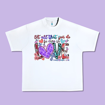 Let All That You Do Be Done In Love Urban Heavy Tee Designed By Racoondesign
