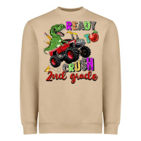 Mushroom ready to crush 2nd grade Heavyweight Sweatshirt - Zillion Design Studio