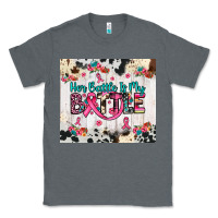 Charcoal Heather her battle is my battle Classic Tee - JahusDesignShop