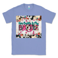 Colony Blue her battle is my battle Classic Tee - JahusDesignShop