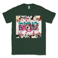 Sports Green her battle is my battle Classic Tee - JahusDesignShop