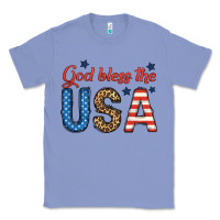 Colony Blue god bless the usa Classic Tee - BundleAndBundleShop