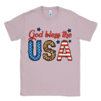 Lilac god bless the usa Classic Tee - BundleAndBundleShop