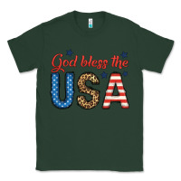 Sports Green god bless the usa Classic Tee - BundleAndBundleShop