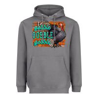 Storm Thanksgiving Turkey Gobble Gobble Heavyweight Hoodie - NancyCooperArtShop