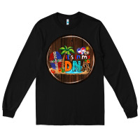 Black Dominican Republic car coaster Long Sleeve Tee - AdoDesignShop