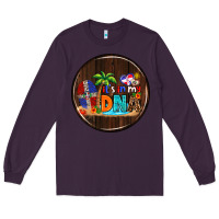 Plum Dominican Republic car coaster Long Sleeve Tee - AdoDesignShop