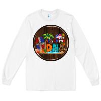 White Dominican Republic car coaster Long Sleeve Tee - AdoDesignShop