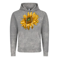Cloud Rock sunflower Vintage Hoodie - RanaPortraitStore