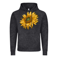 Vintage Black sunflower Vintage Hoodie - RanaPortraitStore