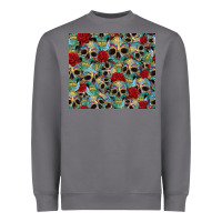 Storm sugar skulls roses tumbler 3 Heavyweight Sweatshirt - CTS Tumbler Store