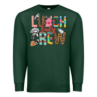 Sports Green lunch lady crew Premium Sweatshirt - NancyCooperArtShop
