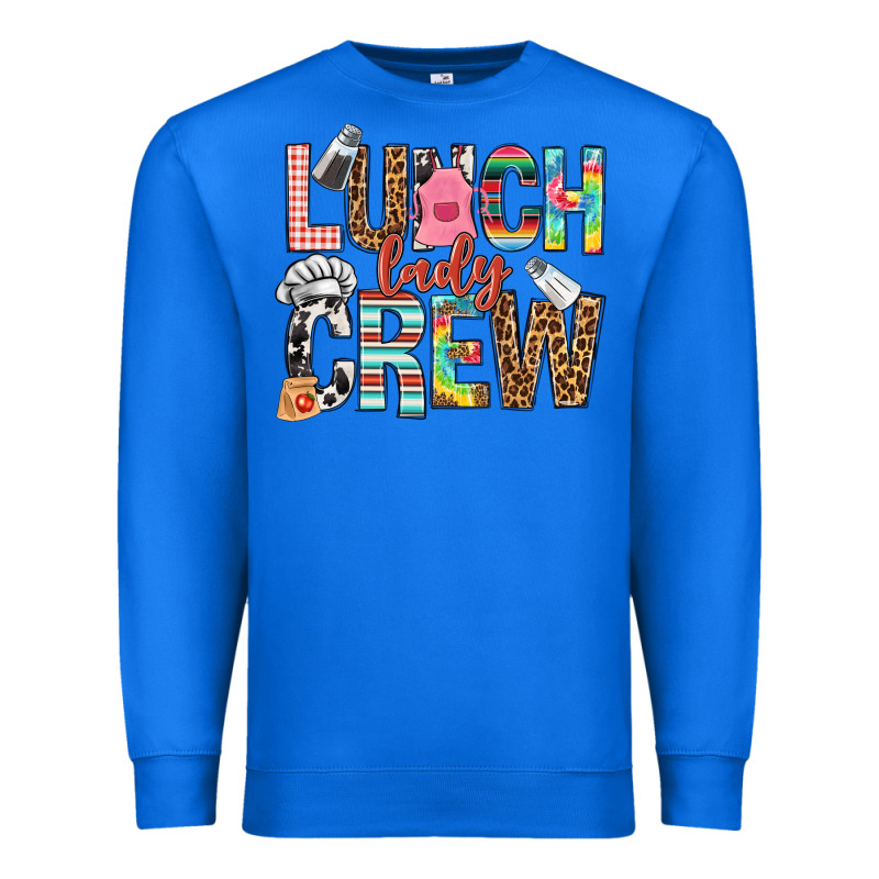 Lunch Lady Crew Premium Sweatshirt by NancyCooperArtShop | Teevron